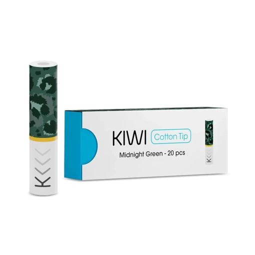 KIWI Cotton Tips – Premium Organic Cotton (Pack of 20)