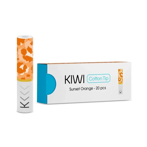 KIWI Cotton Tips – Premium Organic Cotton (Pack of 20)