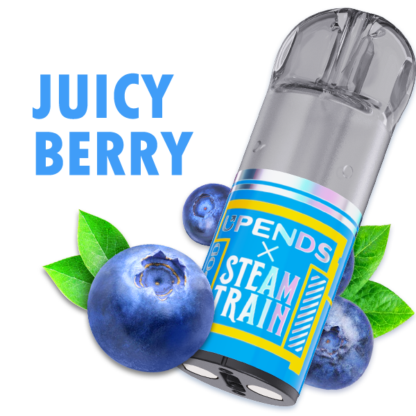 Капсулы Steam Train Juicy Berry TPOD 2 мл – 20 мг