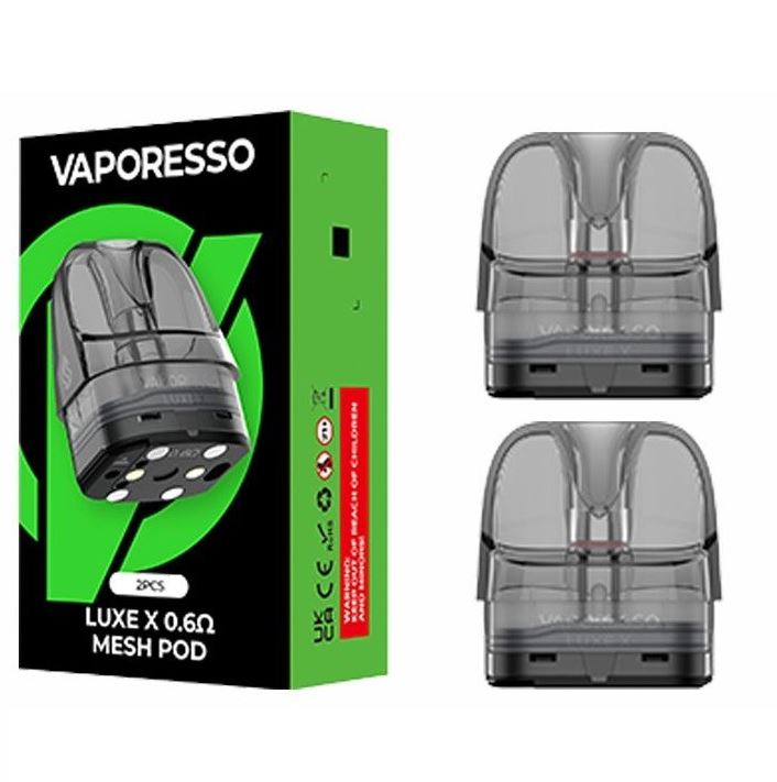 Vaporesso Luxe X Cartridge 0.6Ω – Mesh Replacement Pod