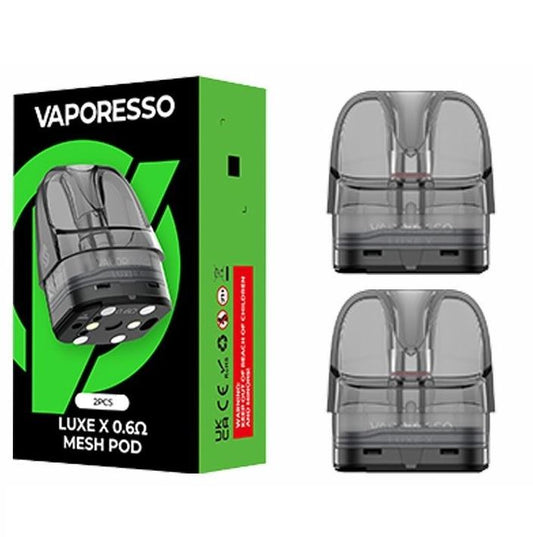 Vaporesso Luxe X Cartridge 0.6Ω – Mesh Replacement Pod