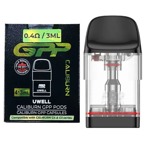 Uwell Caliburn GPP 0.4Ω Pod – Mesh Replacement Pod