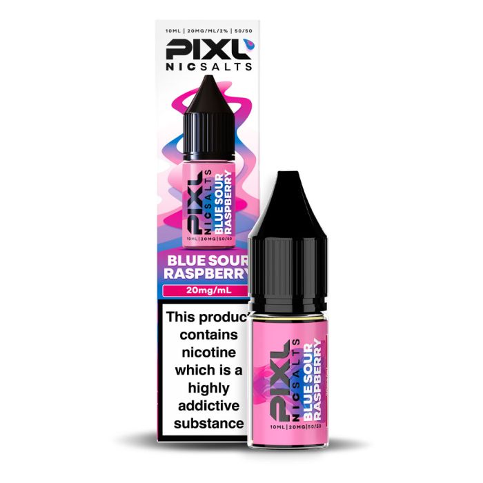 PIXL Blue Sour Raspberry Nic Salt E-Liquid 10ml 20mg