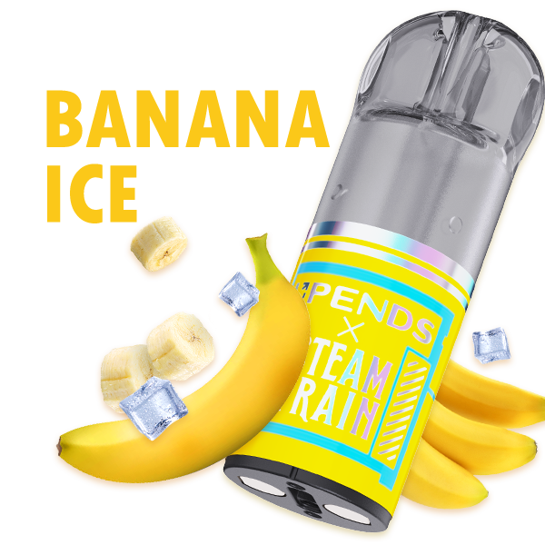 Капсулы Steam Train Banana Ice TPOD 2 мл – 20 мг