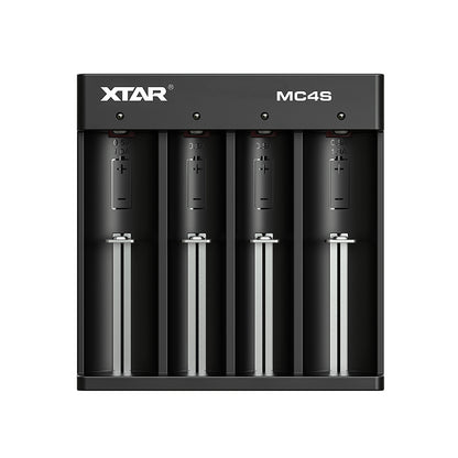 Xtar MC4S – 4-Slot Li-ion & Ni-MH Smart Battery Charger