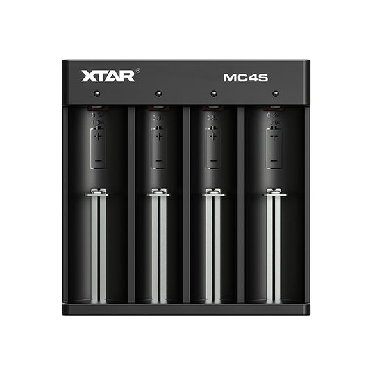 Xtar MC4S – 4-Slot Li-ion & Ni-MH Smart Battery Charger