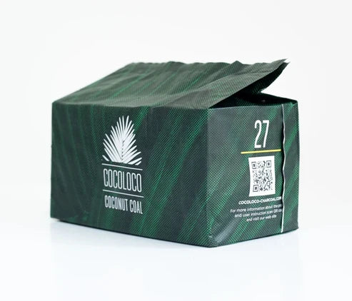 Coco Loco Premium Shisha Charcoal 27mm 1kg