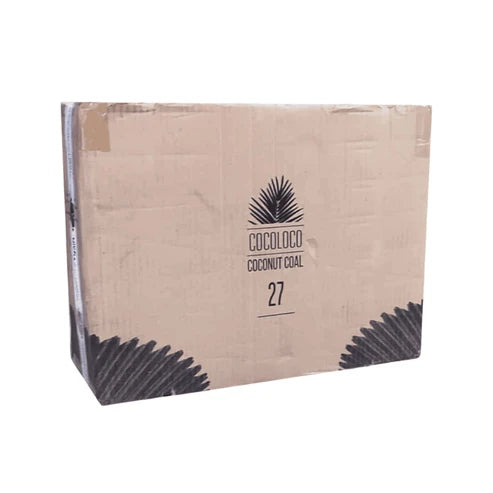 Coco Loco 27mm Premium Shisha Charcoal – 20kg Wholesale