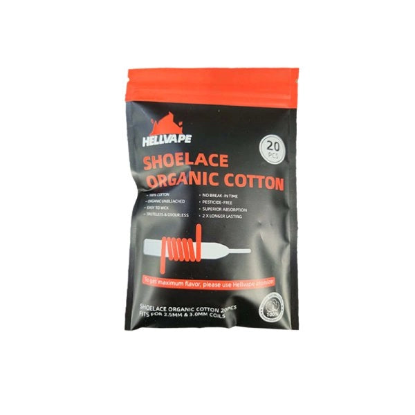 Hellvape Shoelace Organic Cotton (20 Pieces)