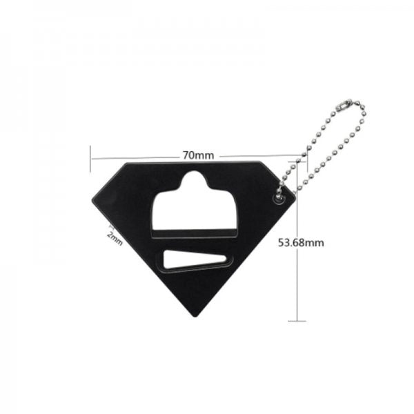Superman Shortfill Cap Remover Tool – E-Liquid Bottle Opener