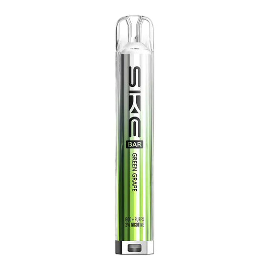 SKE Crystal Bar – Green Grape Disposable Vape – 20 mg / 2 ml