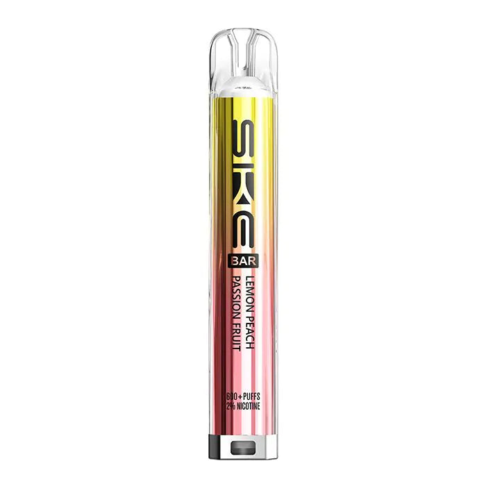 SKE Crystal Bar – Λεμόνι Ροδάκινο Passion Fruit 600 Άτμισμα μιας χρήσης – 20 mg / 2 ml