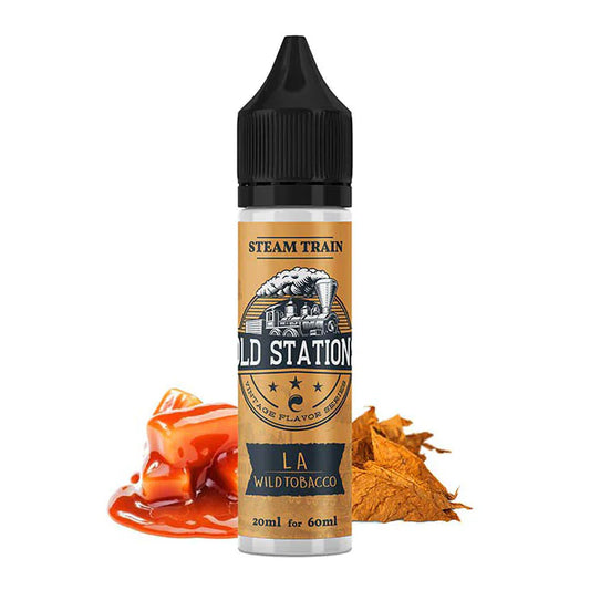 Steam Train – Old Stations L.A. Wild Tobacco Vape Shot 20 ml