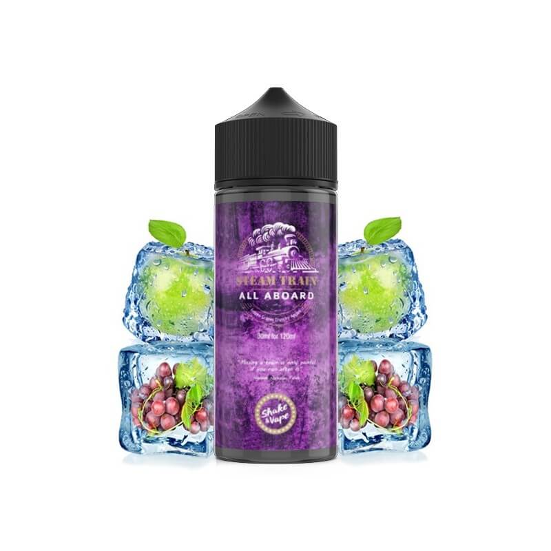 Steam Train – Ατμιστικό Σόμπα All Aboard (20 ml &amp; 24 ml)