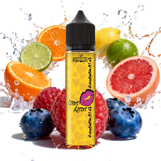 Citrus Kisses – Citrus, Raspberry & Blueberry Flavor
