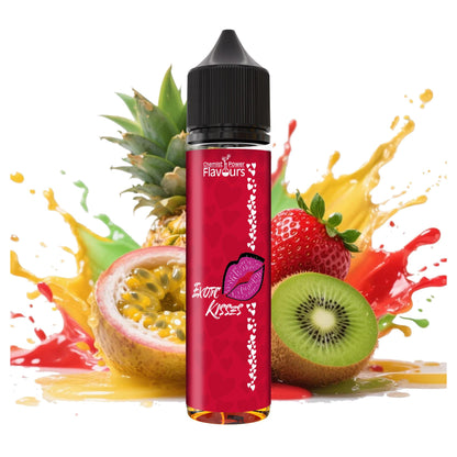 Exotic Kisses – Passion Fruit, Pineapple & Kiwi Flavor