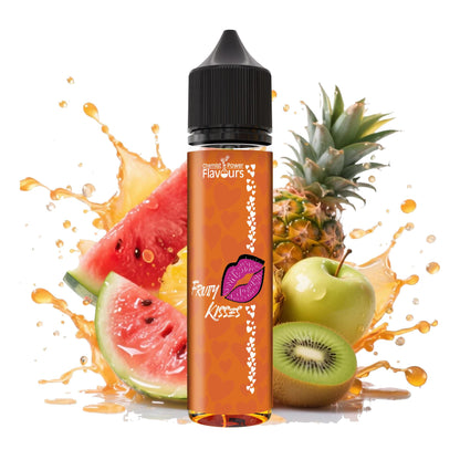 Fruity Kisses – Watermelon, Apple, Pineapple & Kiwi Flavor