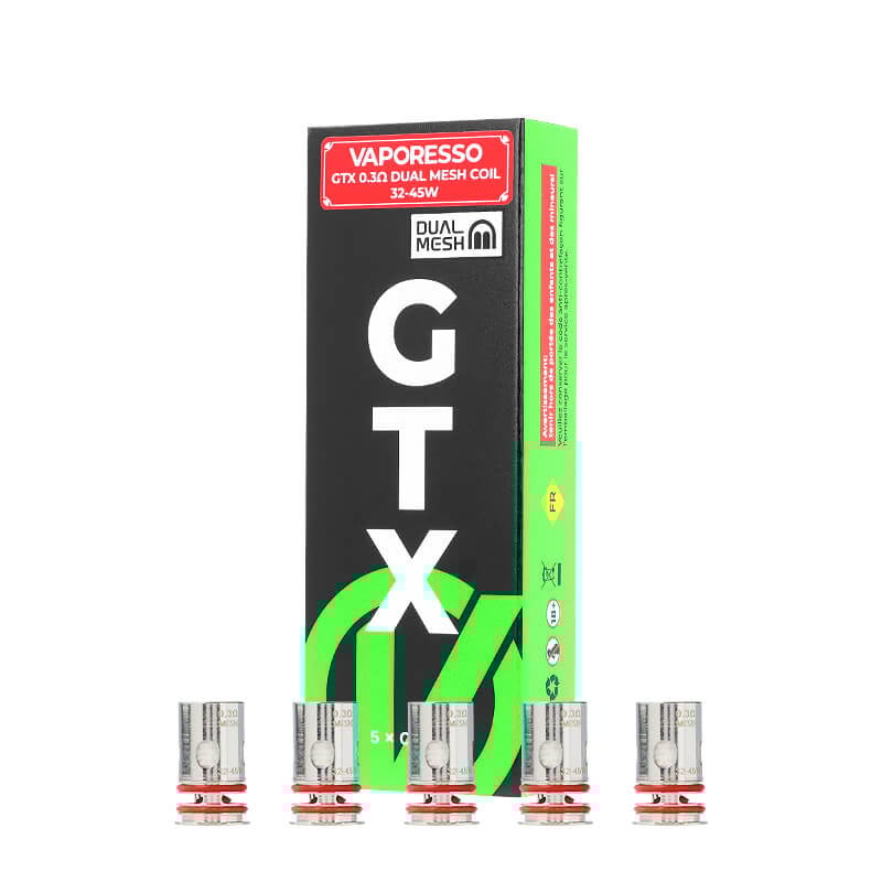 Vaporesso GTX Dual Mesh 0.3Ω Coil – Replacement Coil