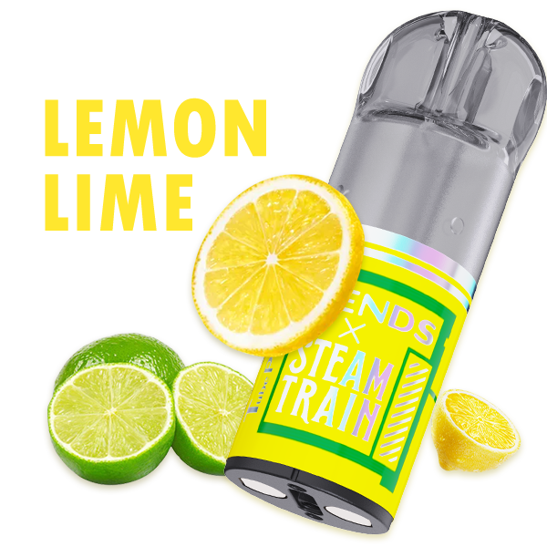 Капсулы Steam Train Lemon Lime TPOD 2 мл – 20 мг