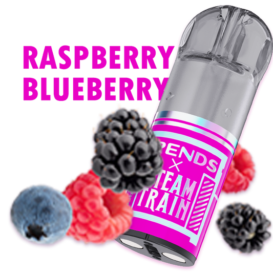 Steam Train Raspberry Blueberry TPOD Pod 2ml – 20mg